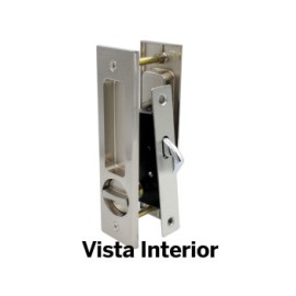 CERRADURA DEXTER 6766 IZQUIERDA TIPO 715 ALTA SEGURIDAD GRIS