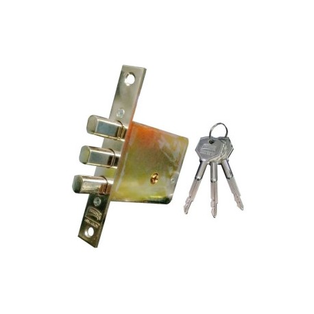 CERRADURA PHILLIPS X-1000 BOLT 3 BULONES DISCRETA
