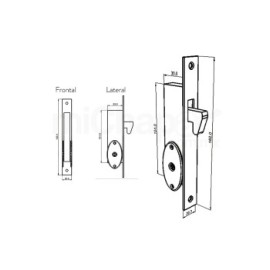 PINZAS DE PRESION RECTA 7" WF0890