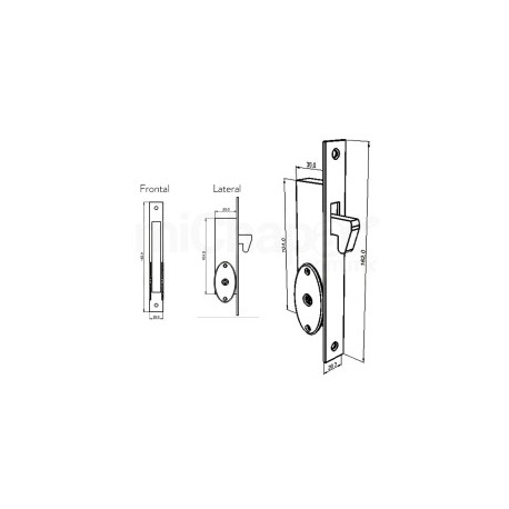 PINZAS DE PRESION RECTA 7" WF0890