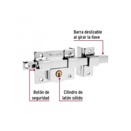CERRADURA BARRA PUNTOS DEXTER DERECHA 5838 SOBREPONER