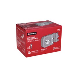 CERRADURA BARRA TETRA IZQUIERDA HERMEX 43512