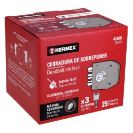 CANDADO HERMEX CA-65Q 65MM SEGURIDAD 43336