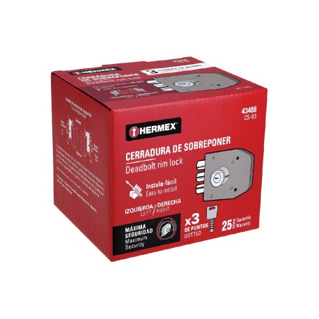 CANDADO HERMEX CA-65Q 65MM SEGURIDAD 43336