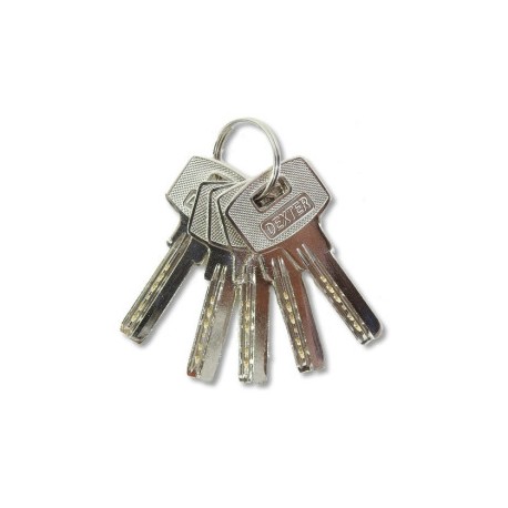 CERRADURA DELUXE LLAVE LLAVE PULIDO PERILLA 6280 ALTA SEGURIDAD