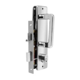 CERROJO AUSTRAL CS1 LLAVE MARIPOSA  LATON PULIDO
