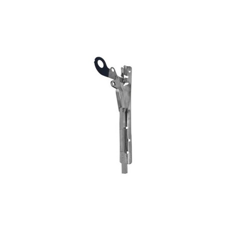 CERROJO DEXTER 6374 3 BULONES TETRA NIQUEL SATINADO