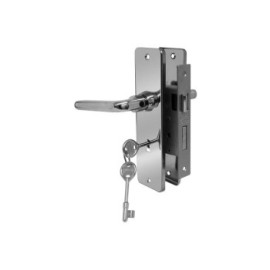 CERROJO TESA 546 T60  LATON ANTIGUO LLAVE MARIPOSA
