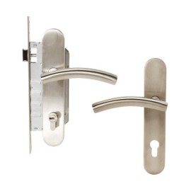 CERRADURA VIDRIO A PISO BRUKEN BRK057 PUERTA CRISTAL