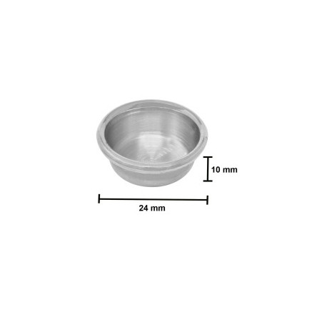 CERRADURA PERILLA RECAMARA LATON PULIDO 6601 DEXTER BARZA