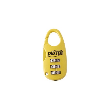 CANDADO COMBINACION DEXTER 6319 25MM LOCKER