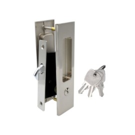 Jaladera barra niquel 192mm HandyHome 79975